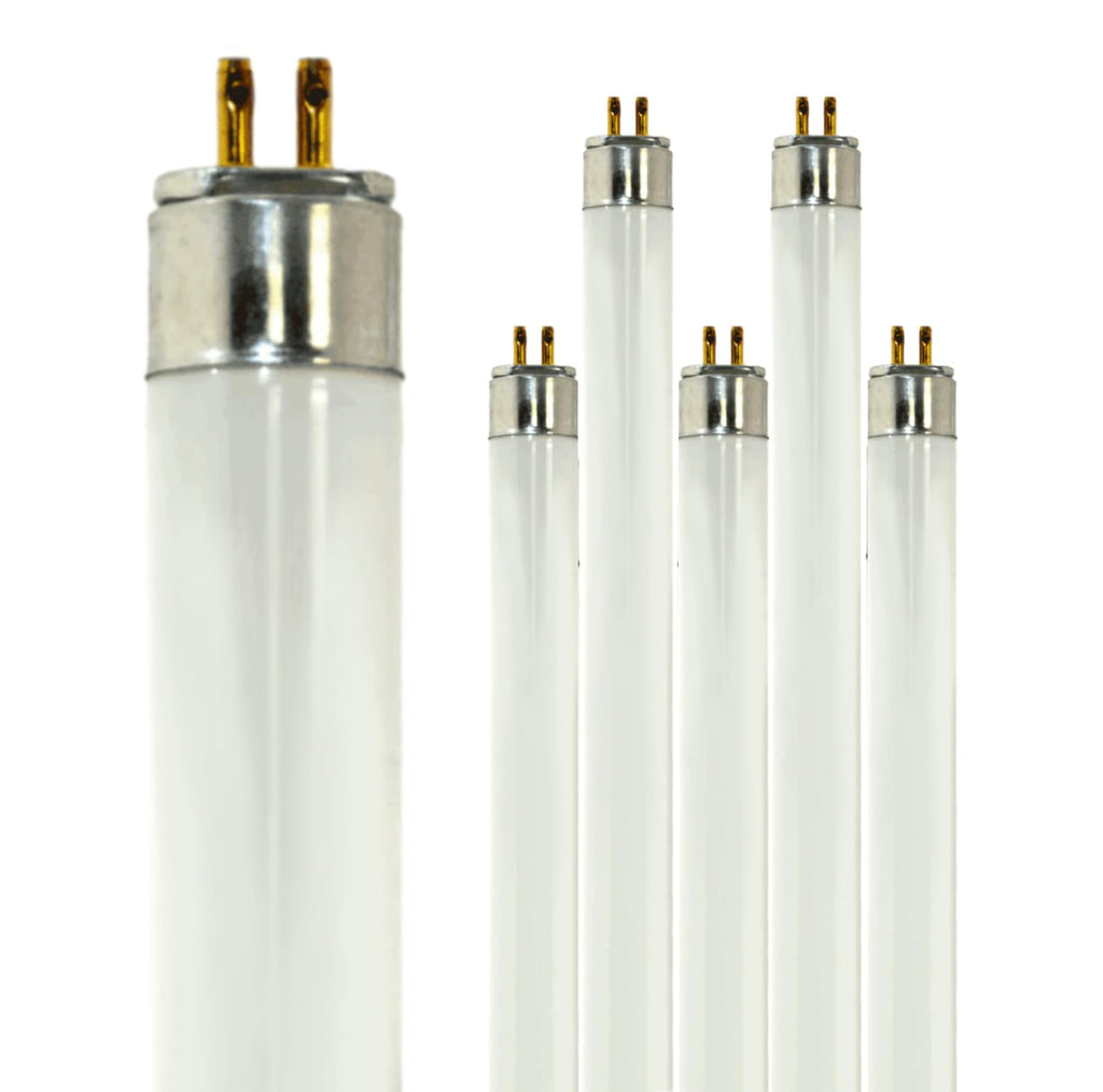 T5 Fluorescent Bulb 24 Inch 5000K Bright White 14W Pack of 6 K627
