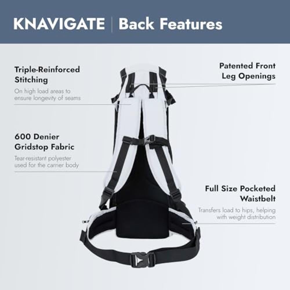 X-Small Backpack-Style Dog Carrier with Internal Frame Q795965