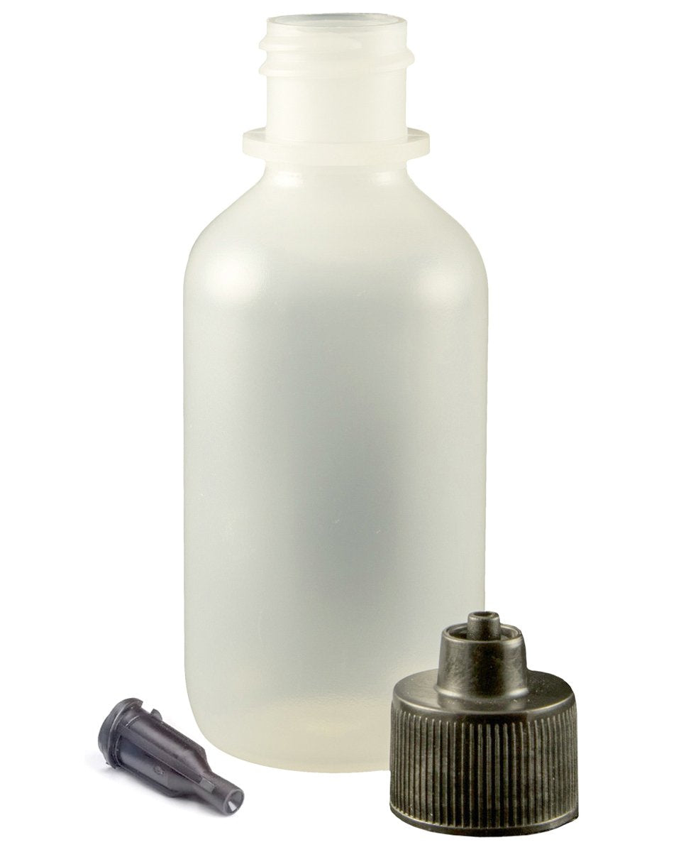 2 oz Squeeze Bottle & Luer Lock Tip Cap Kit Bag of 10 I935