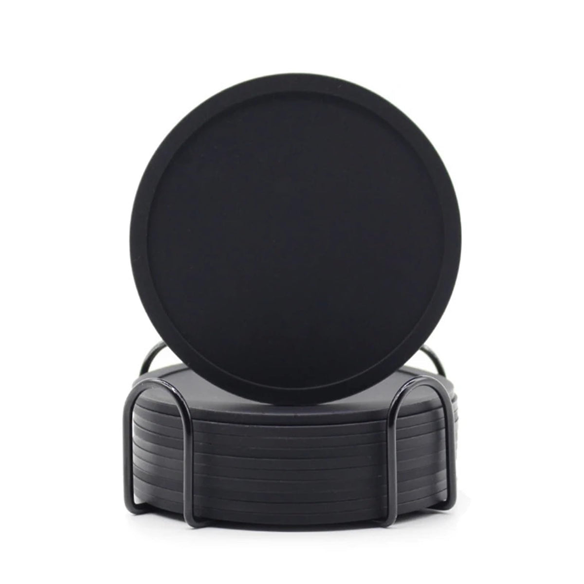 Black Silicone Coasters Set of 32 C286