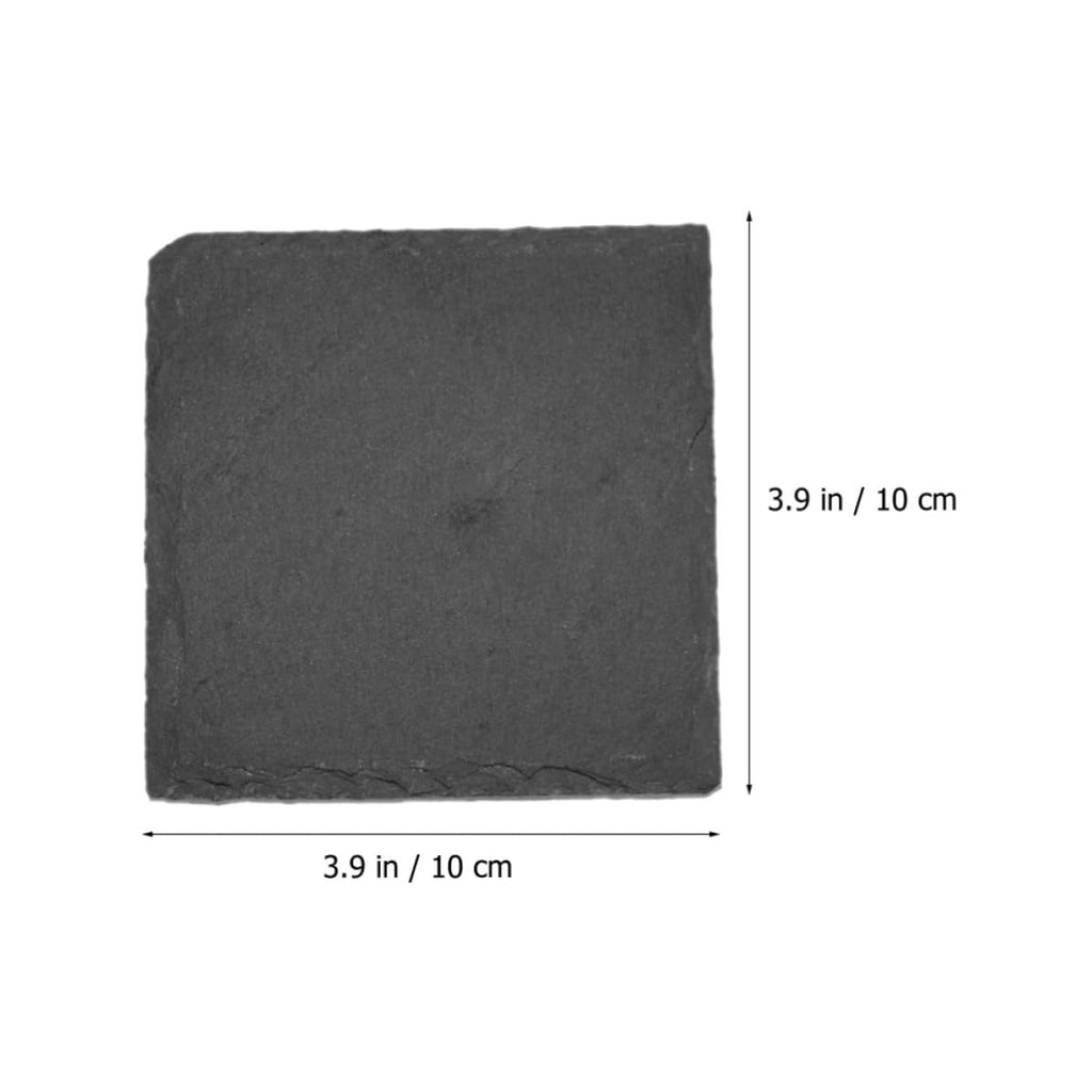 Black Natural Stone Coasters D92699