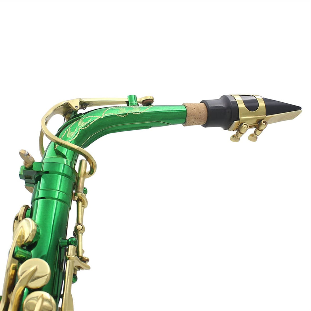 Green E-Flat Alto Saxophone L648