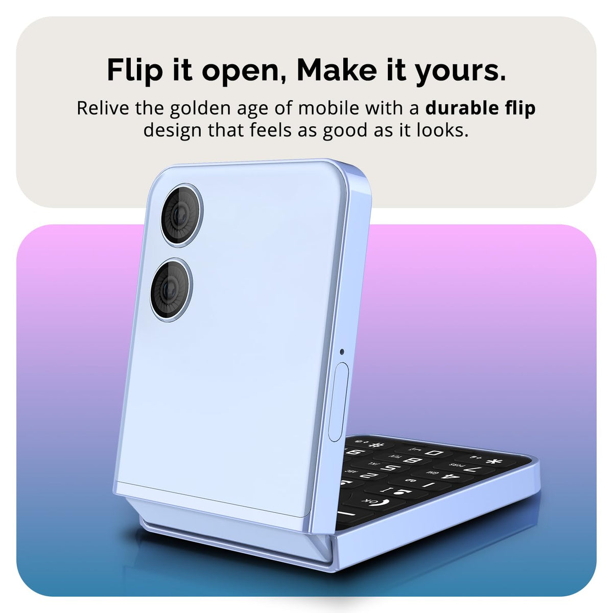 Unlocked Flip Phone QWERTY O625195