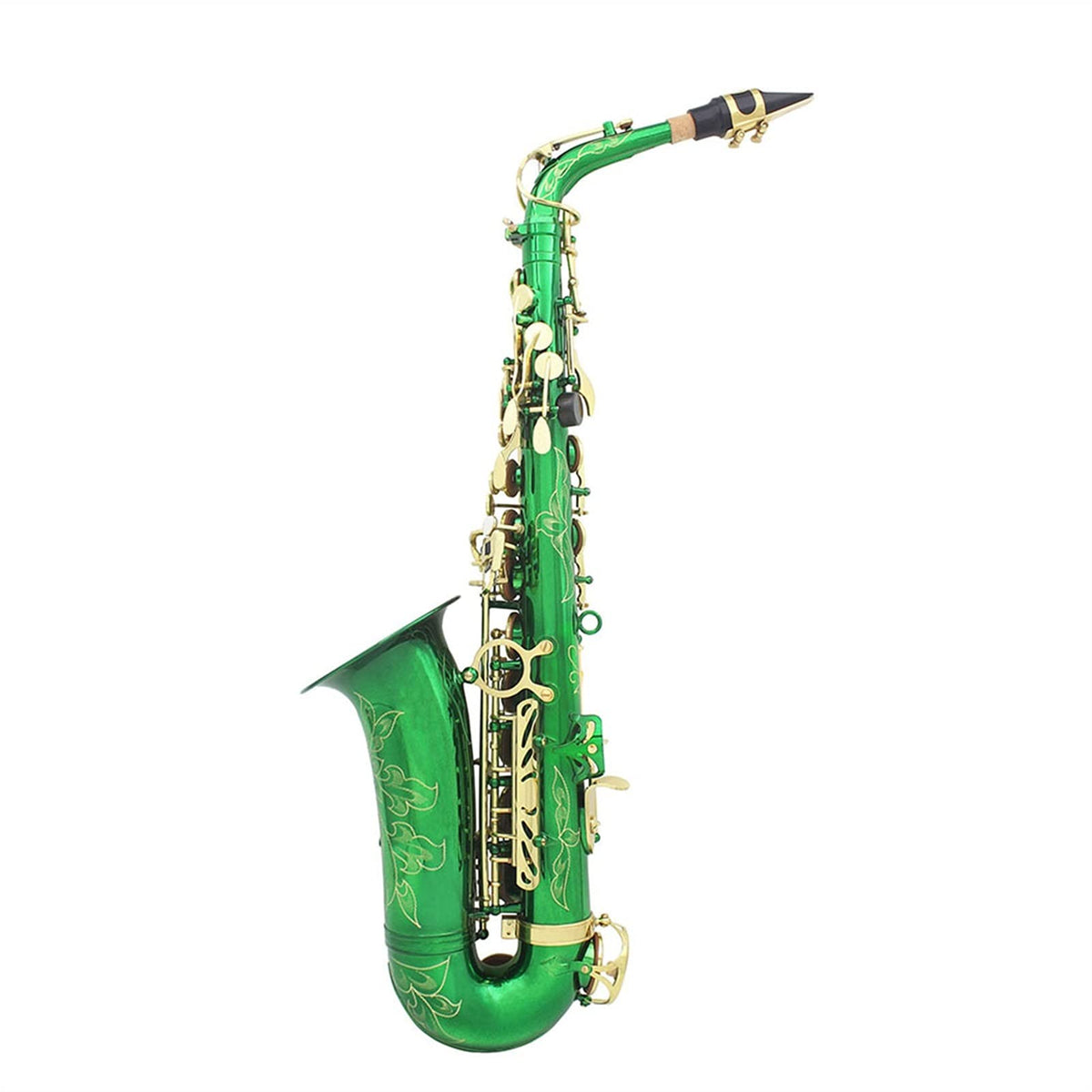 Green E-Flat Alto Saxophone L648
