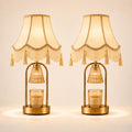 Dimmable Table Lamp and Candle Warmer Set of 2 L383638