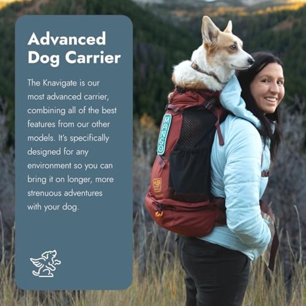 X-Small Backpack-Style Dog Carrier with Internal Frame Q795965
