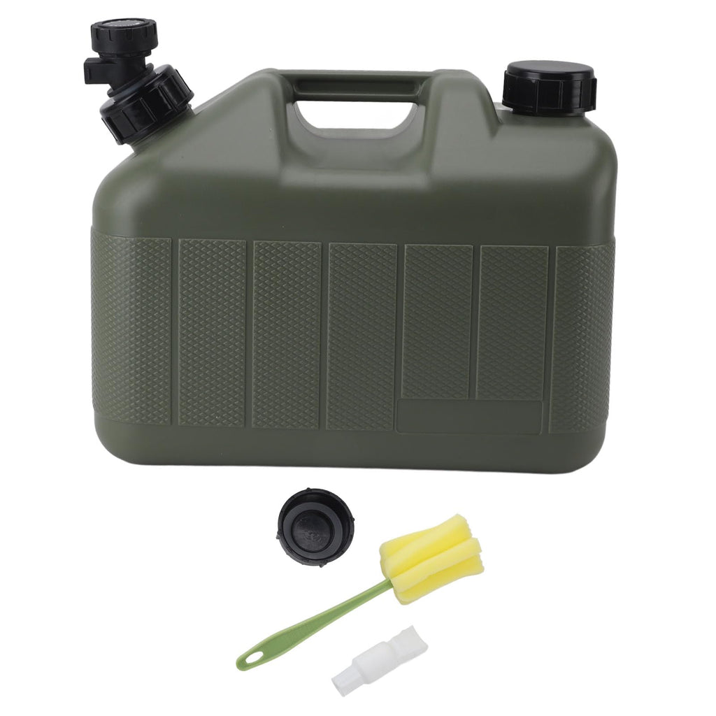Green 10L Portable Camping Water Container Q51200