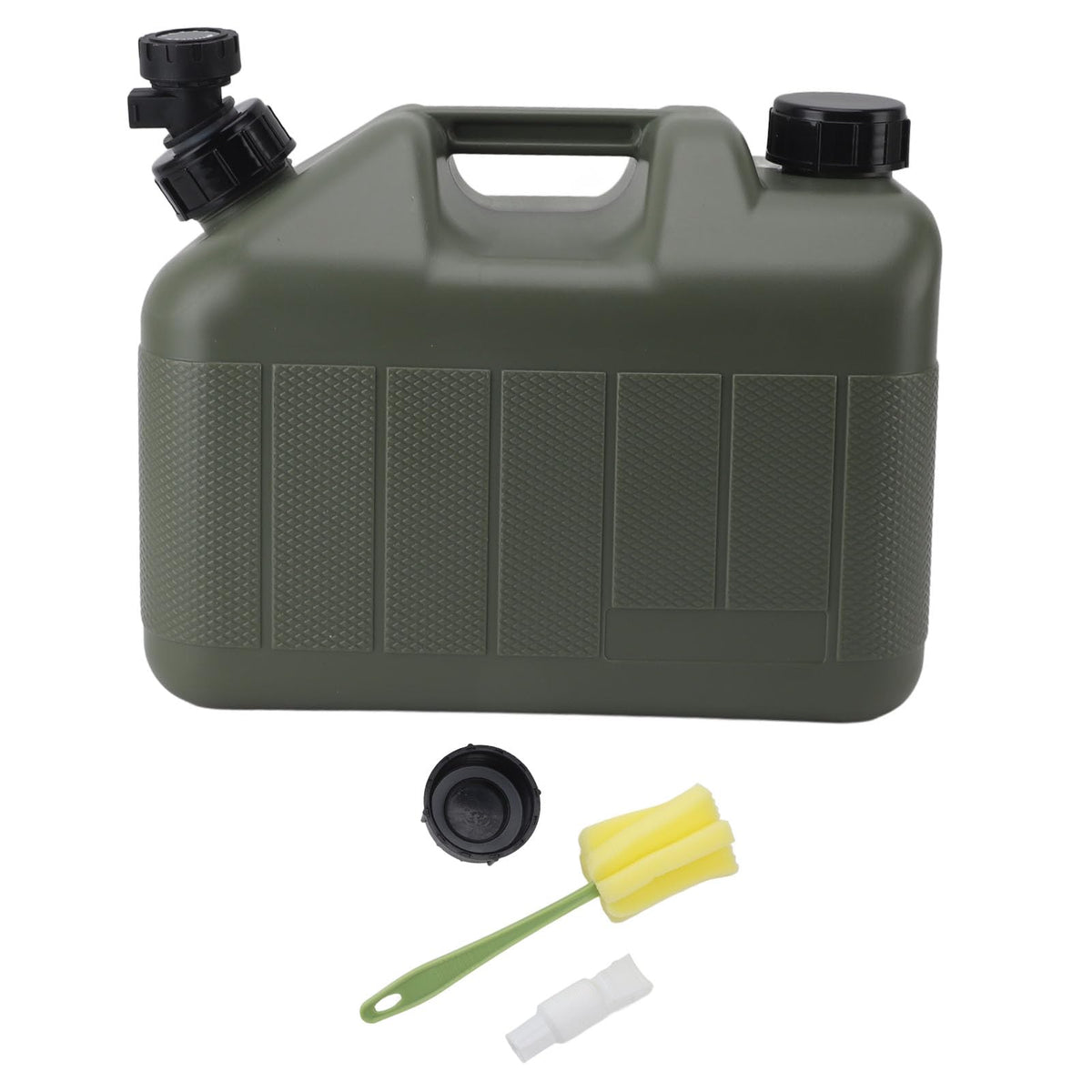 Green 10L Portable Camping Water Container Q51200