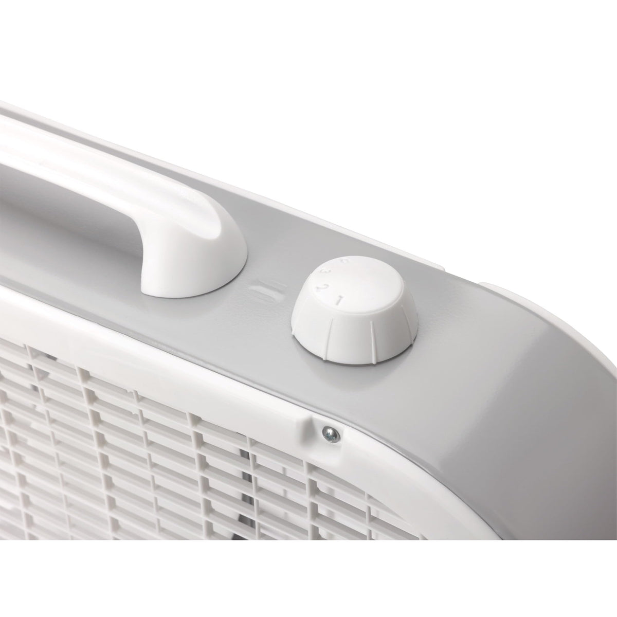 20" Classic Box Fan with Weather-Resistant Motor, 3 Speeds, 22.5" H (White) X249