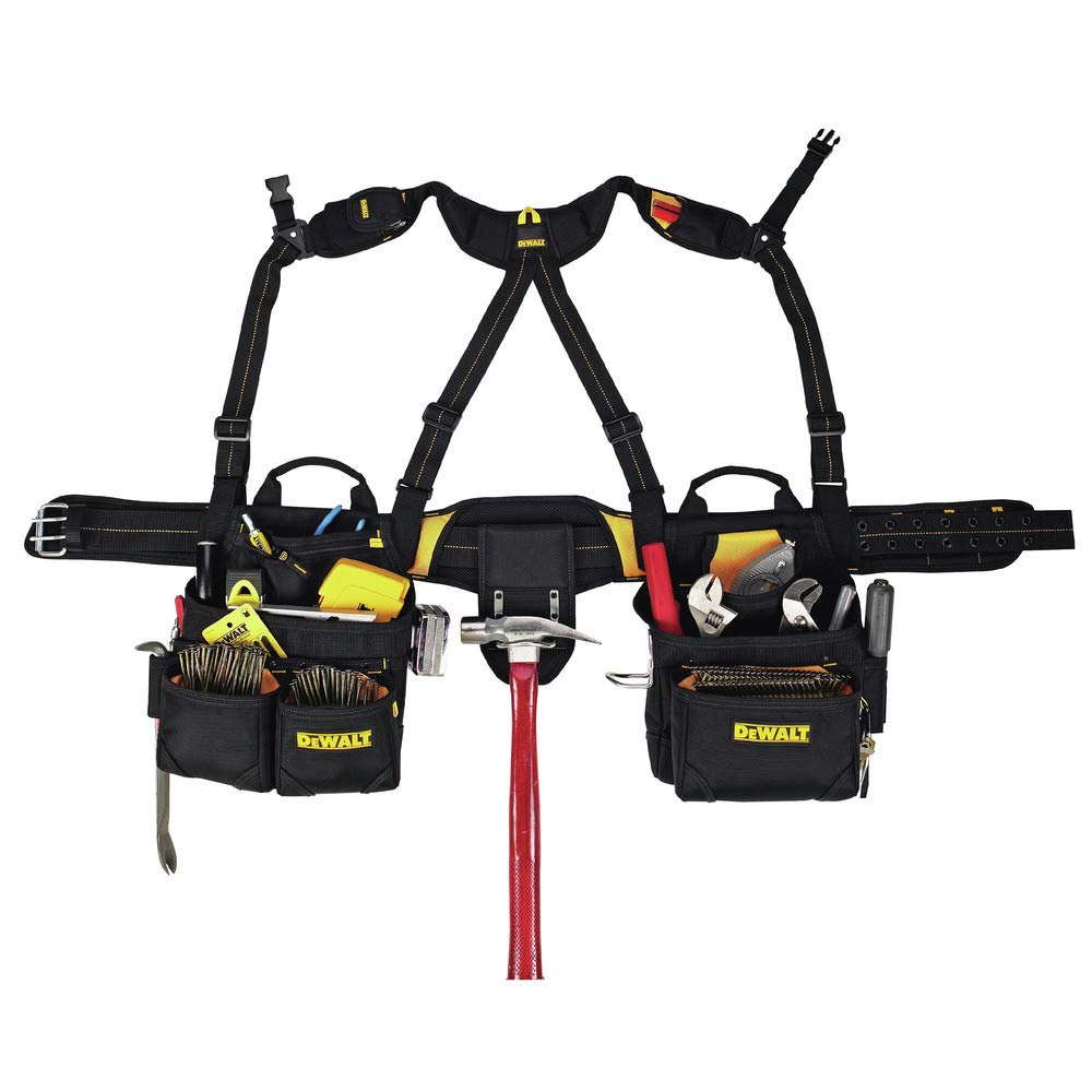 Black Tool Belt and Suspenders P9258