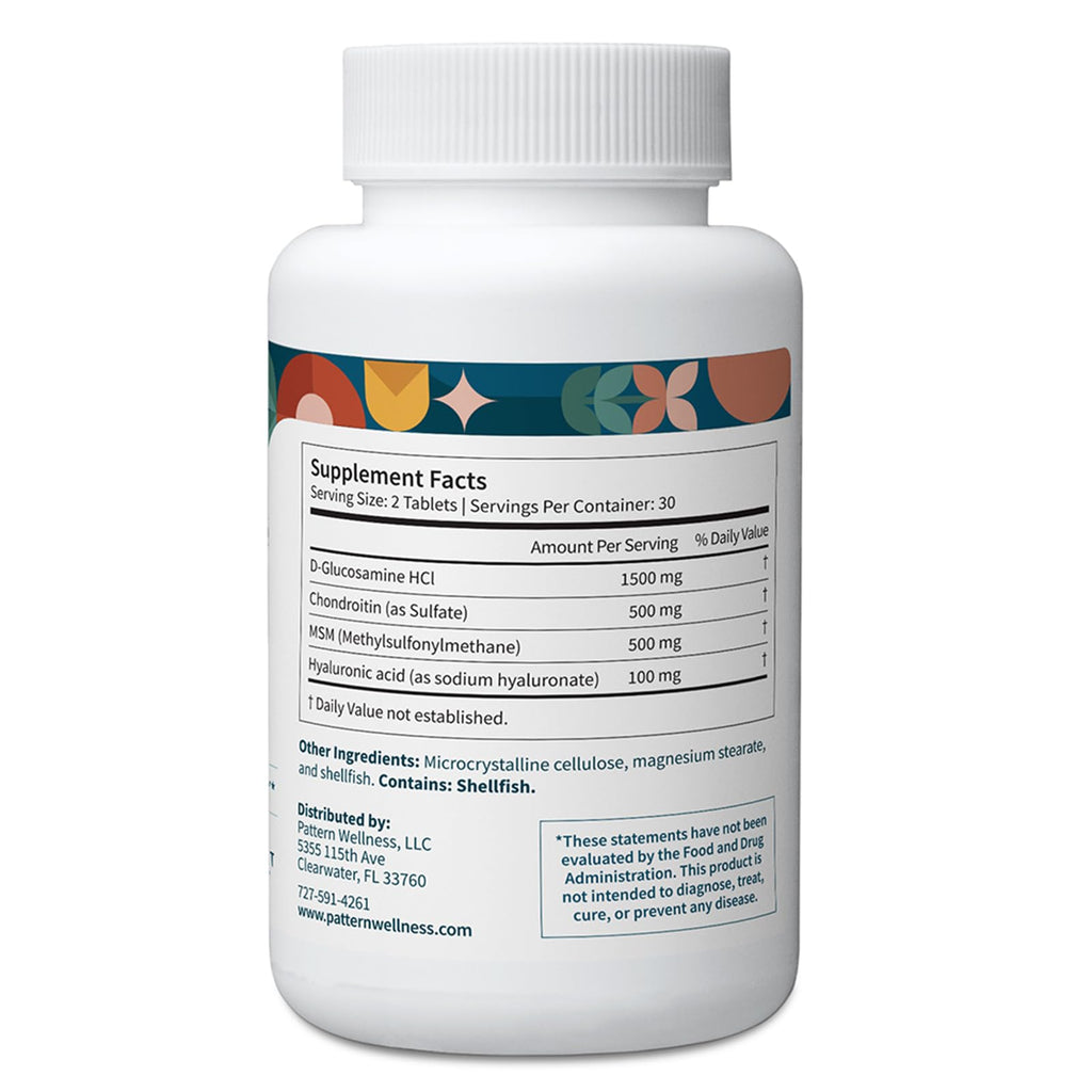 Glucosamine Chondroitin Complex 60 Tablets P793397