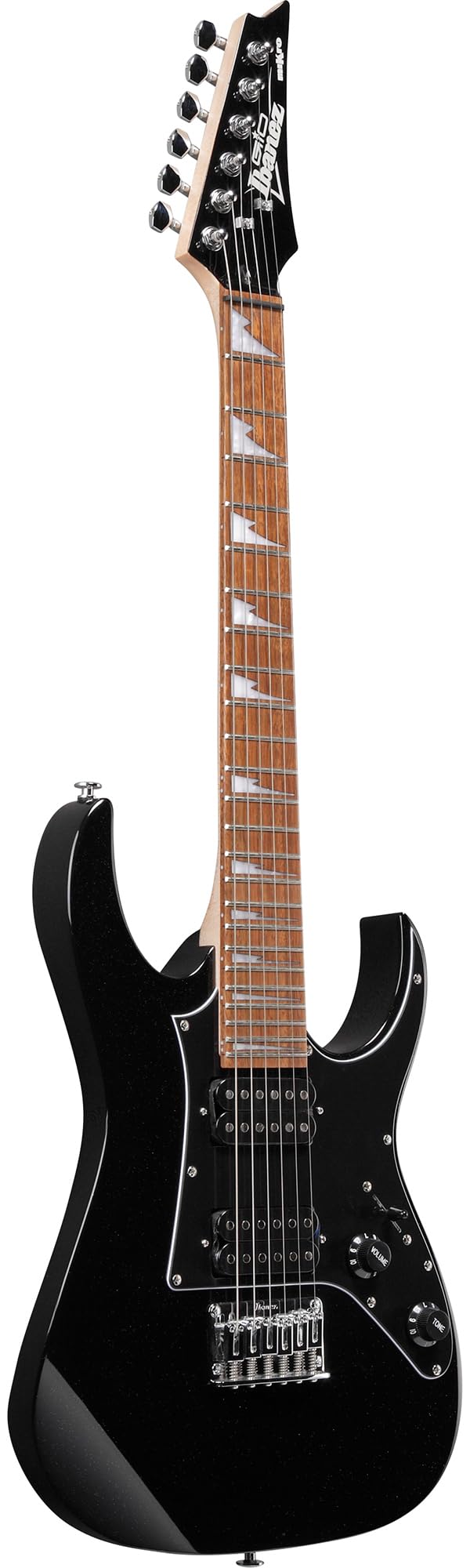 Black Short-Scale Electric Guitar Y4204
