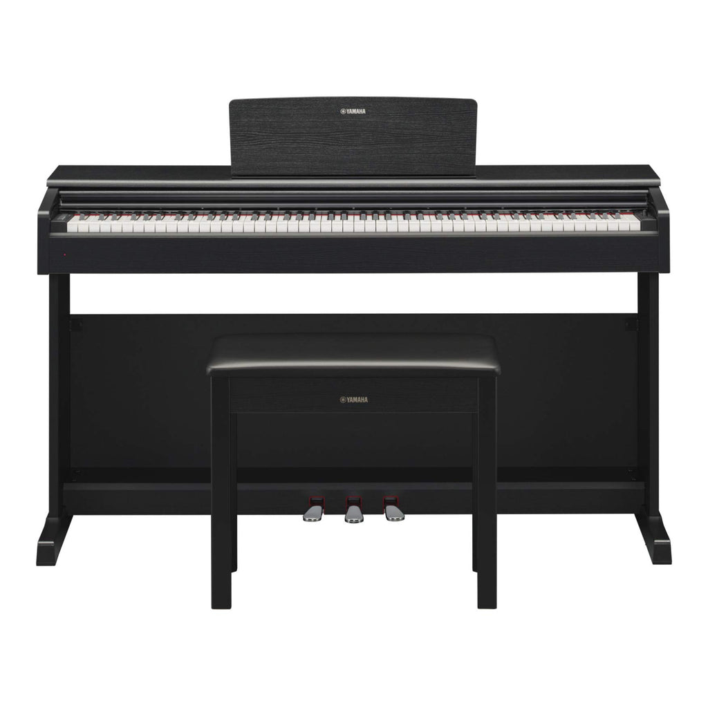 Black Digital Console Piano with Bench Y121