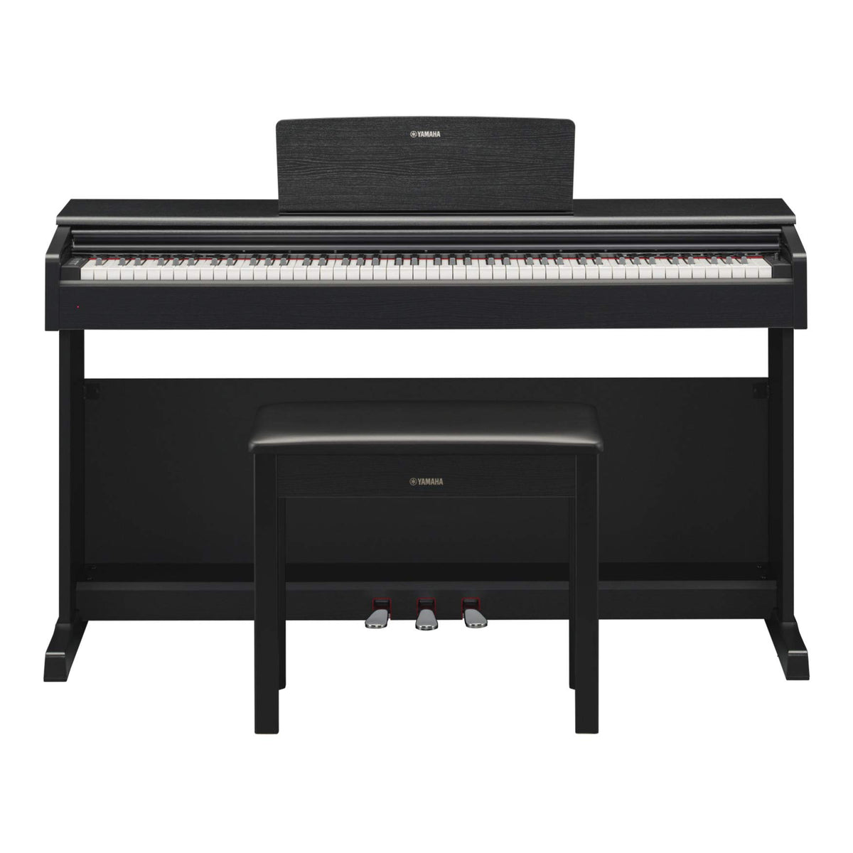 Black Digital Console Piano with Bench Y121