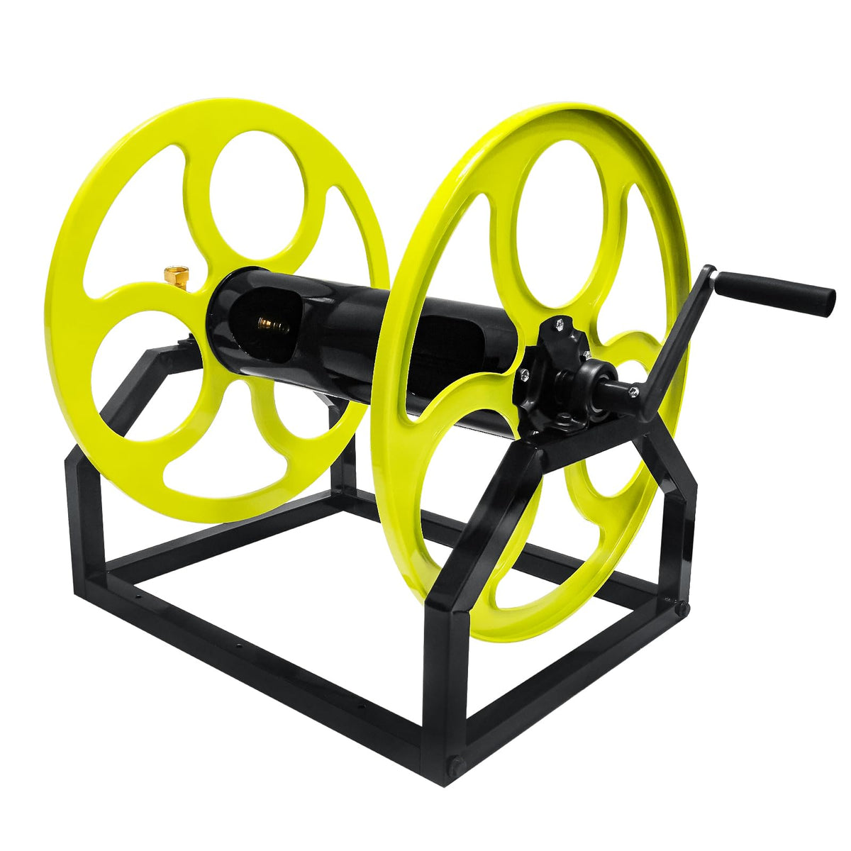 Wall/Floor Mount Garden Hose Reel with Crank N790720