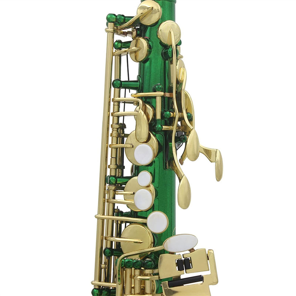 Green E-Flat Alto Saxophone L648