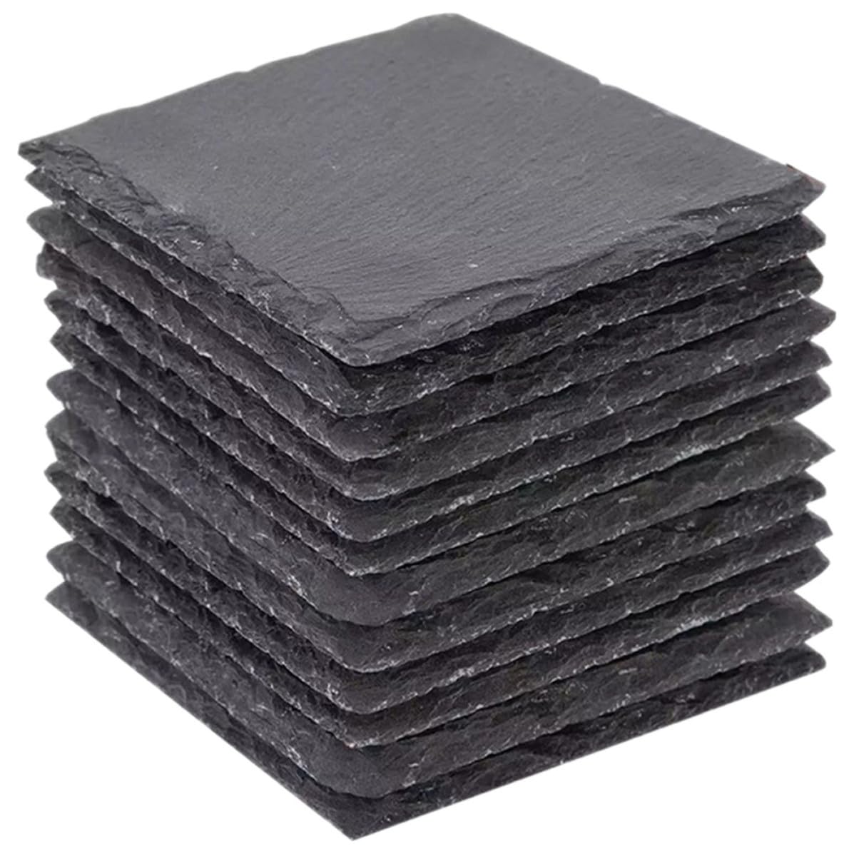 Black Natural Stone Coasters D92699