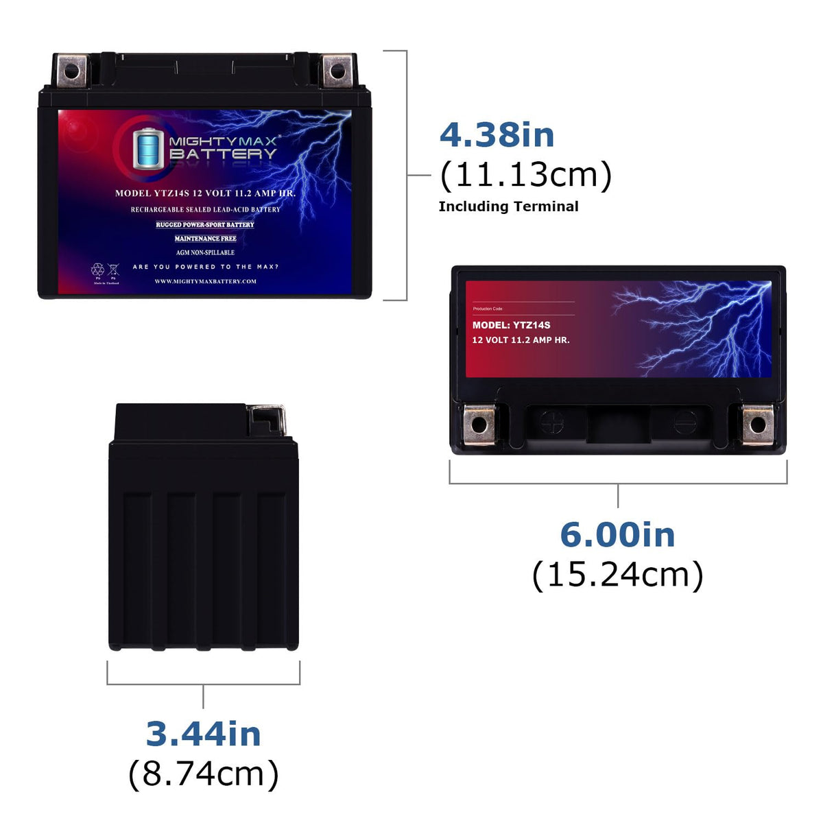12V 11.2Ah Battery I33128