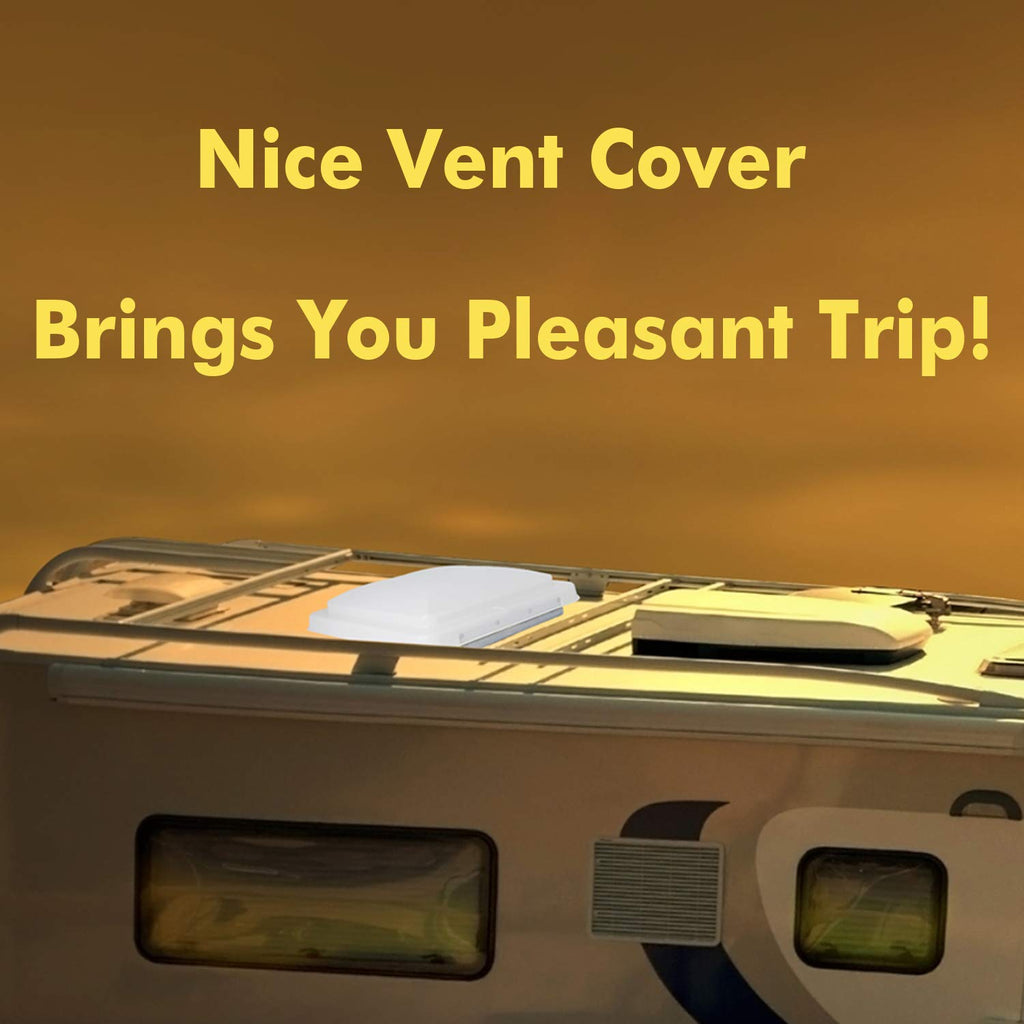 White RV Vent Lid Replacements 2-Pack K25715