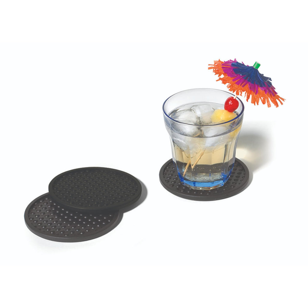 Black Set of 4 Coaster T95867