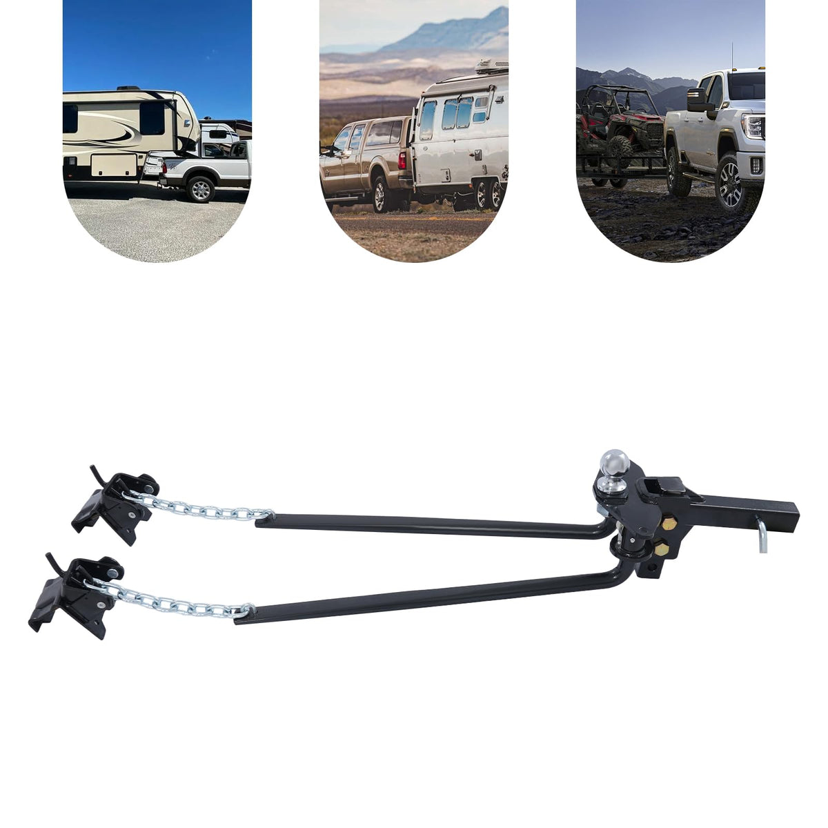 14000Lbs Weight Distribution Hitch with Sway Control H1463