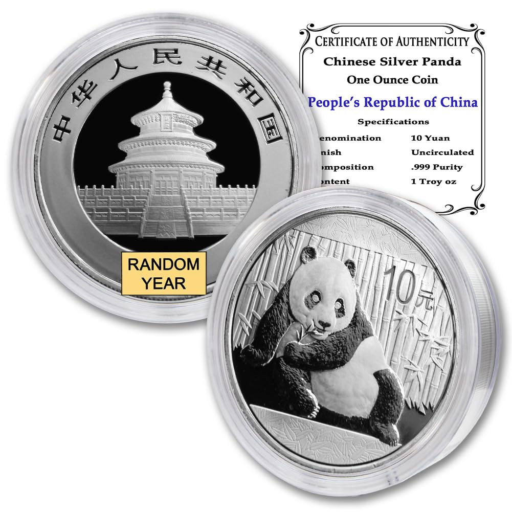 1 oz Chinese Silver Panda Coin V2059