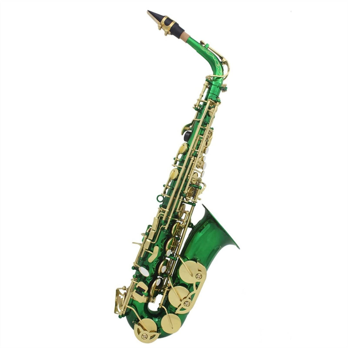 Green E-Flat Alto Saxophone L648