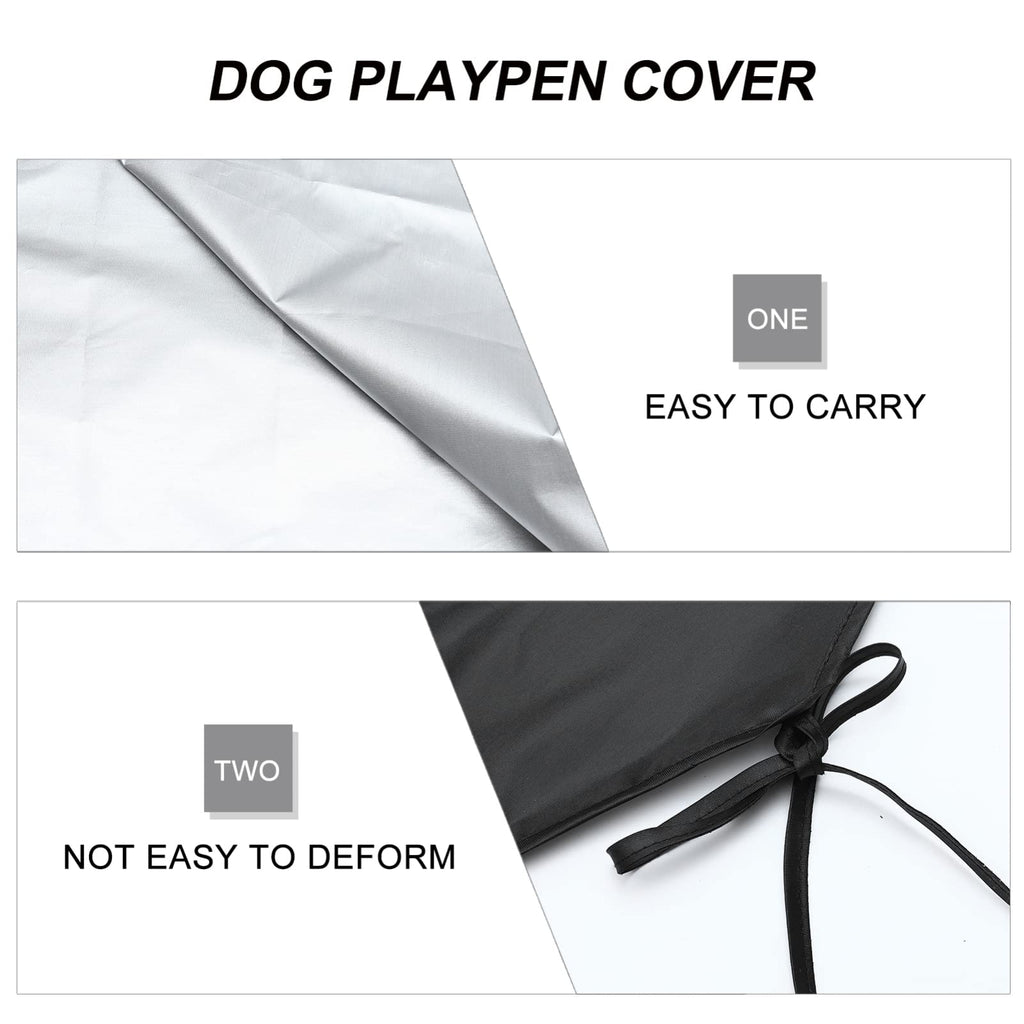 Heavy Duty Oxford Dog Pen Cover B38335