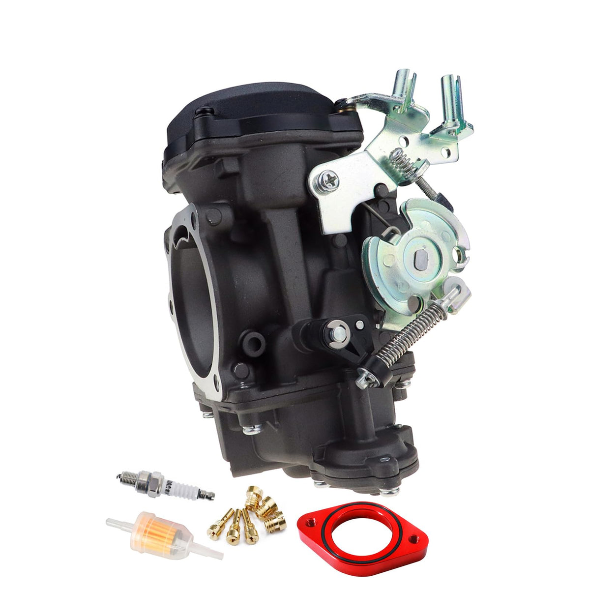 40MM Carburetor with Red Intake Manifold G6300