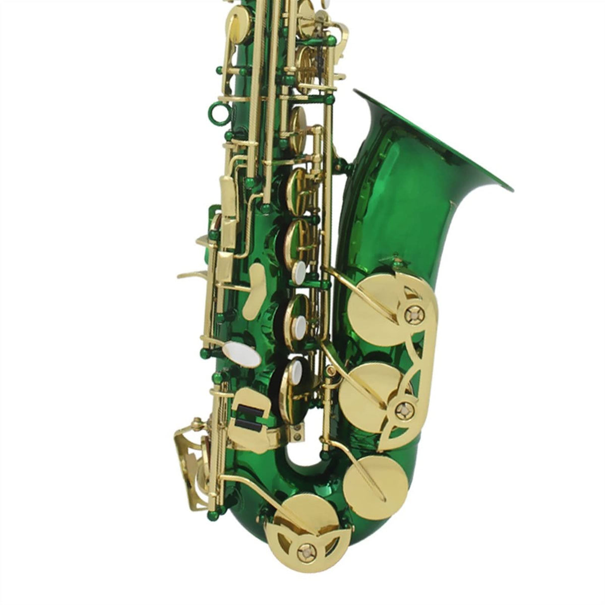 Green E-Flat Alto Saxophone L648