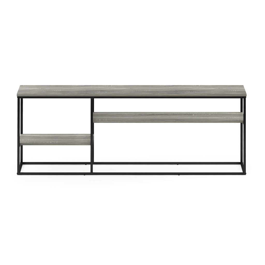 3-Tier Grey Oak TV Stand up to 65 Inch Y85791