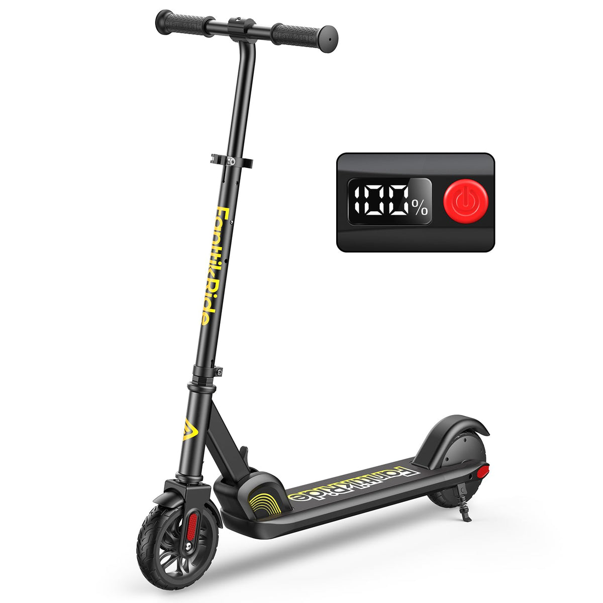 Kids Electric Scooter Foldable 3 Adjustable Heights T180