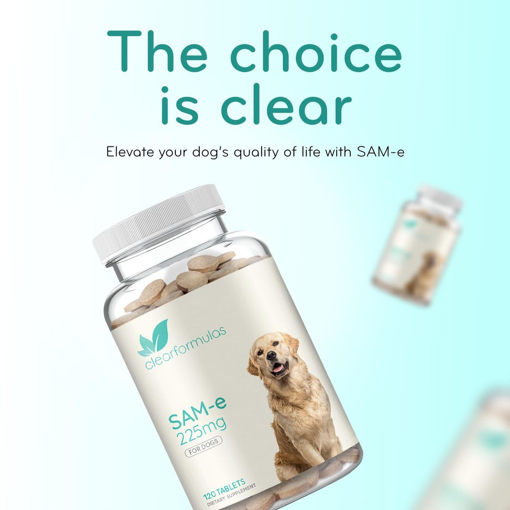 Chewable SAM-e Liver Support Supplement for Dogs 225mg X9250
