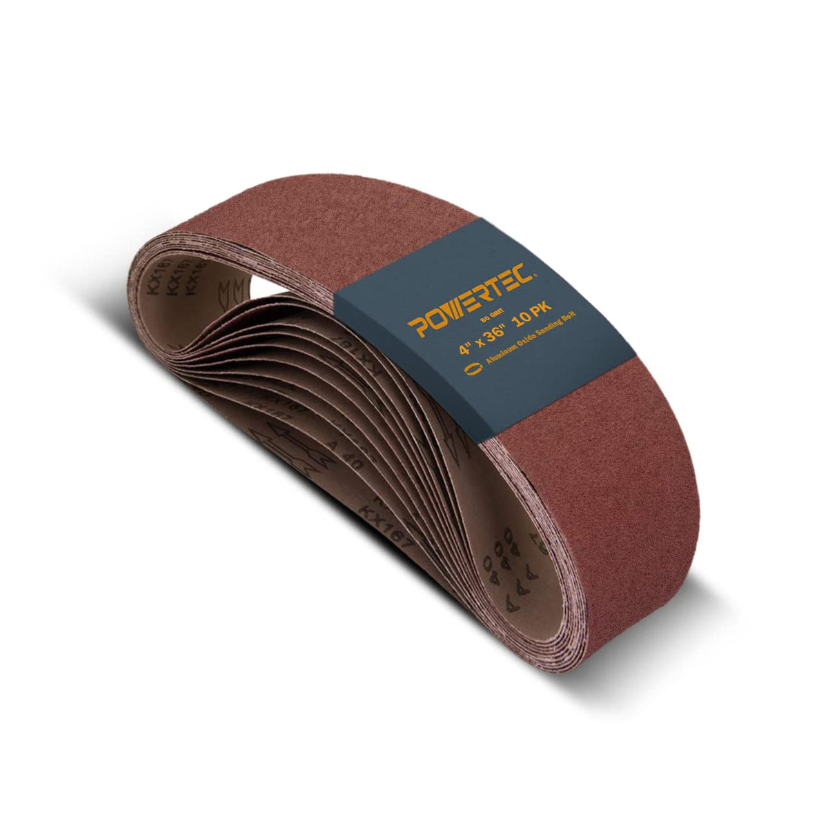 4x36 Inch 80 Grit Aluminum Oxide Sanding Belts C6821