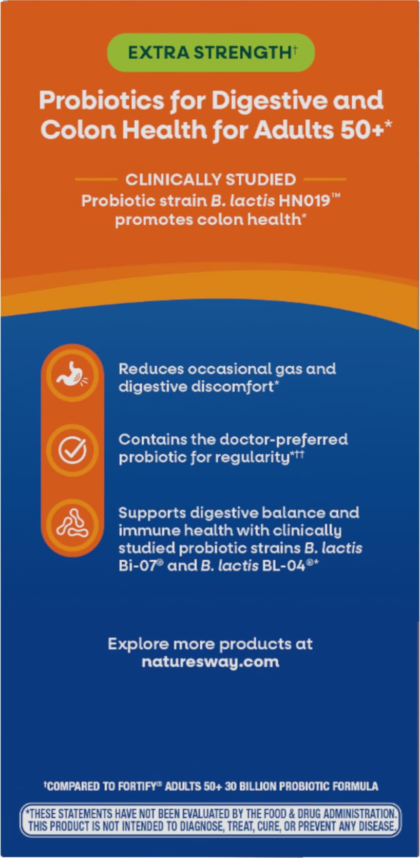 Probiotic 50 Billion Live Cultures 30 Capsules P404