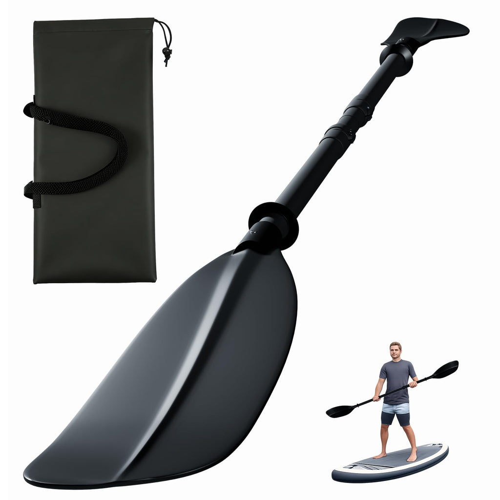 4 Piece Adjustable Kayak Paddle with Storage Bag O574