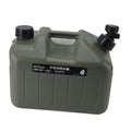 Green 10L Portable Camping Water Container Q51200