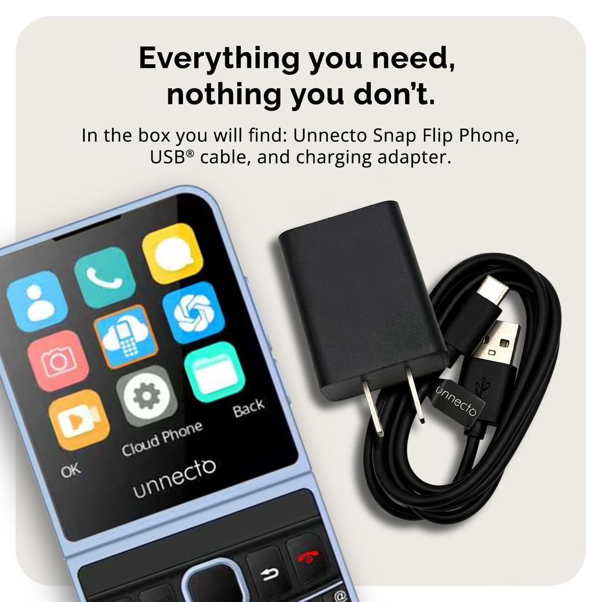 Unlocked Flip Phone QWERTY O625195