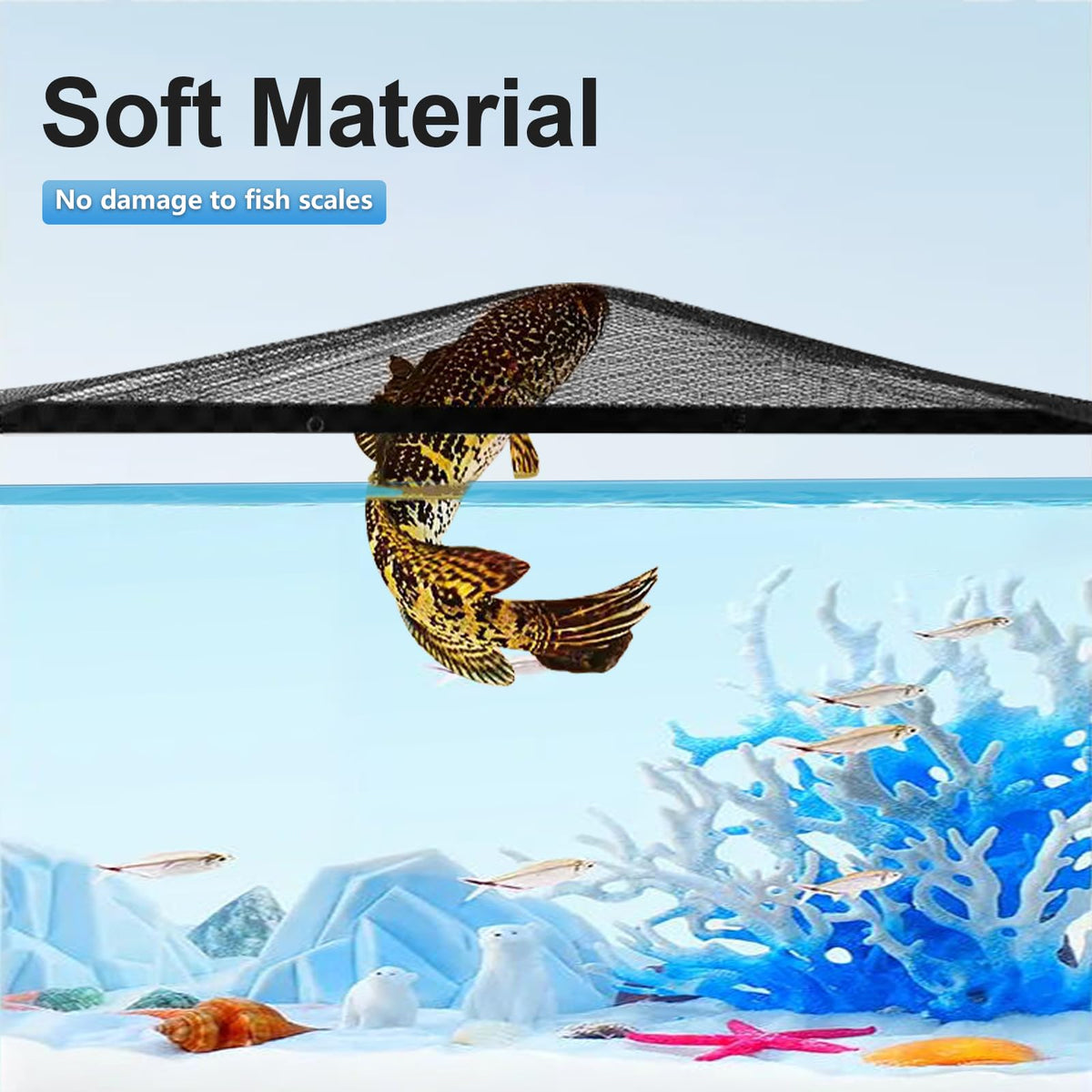 Magnetic Mesh Aquarium Cover W1291