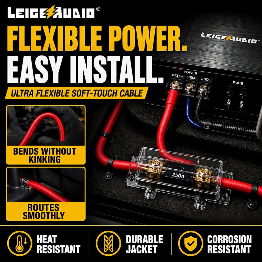 0 Gauge Amp Wiring Kit I665