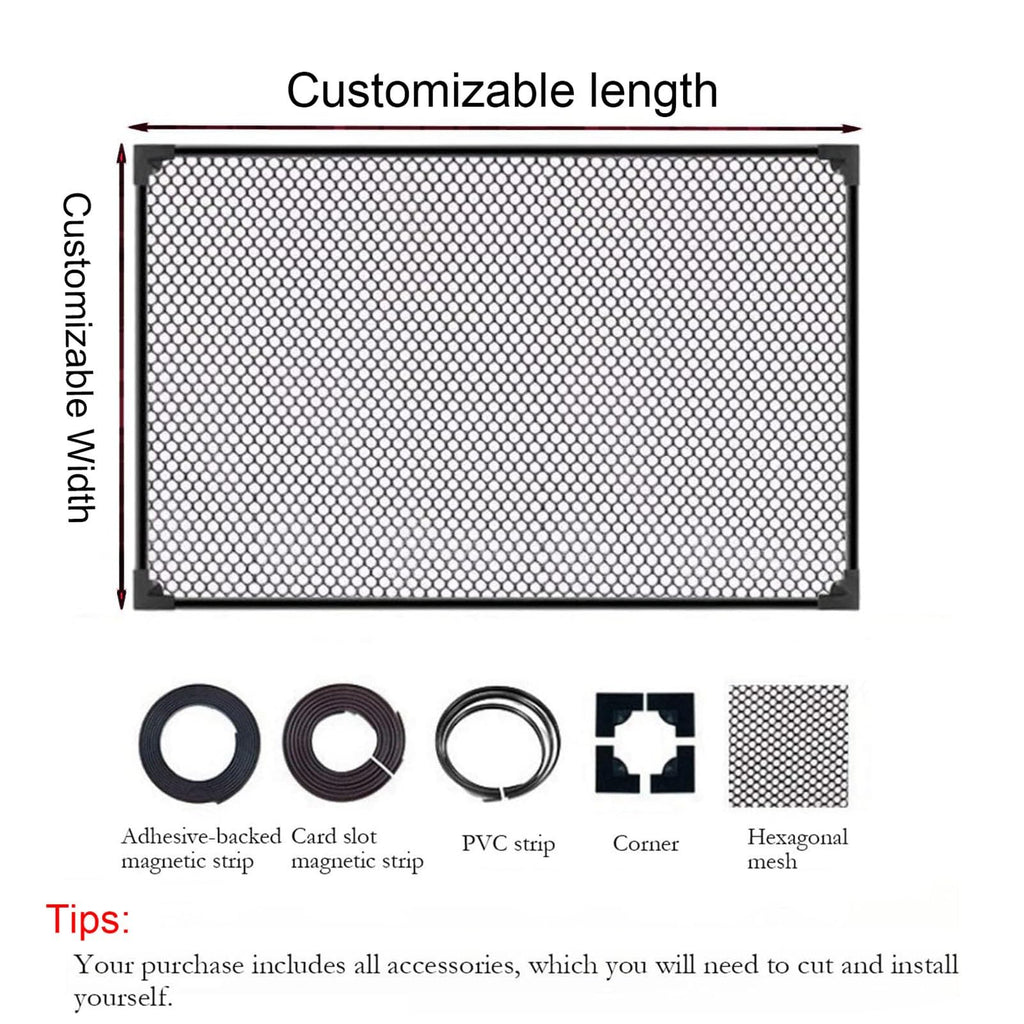 Magnetic Fish Tank Lid Cuttable Aquarium Top Cover U286184