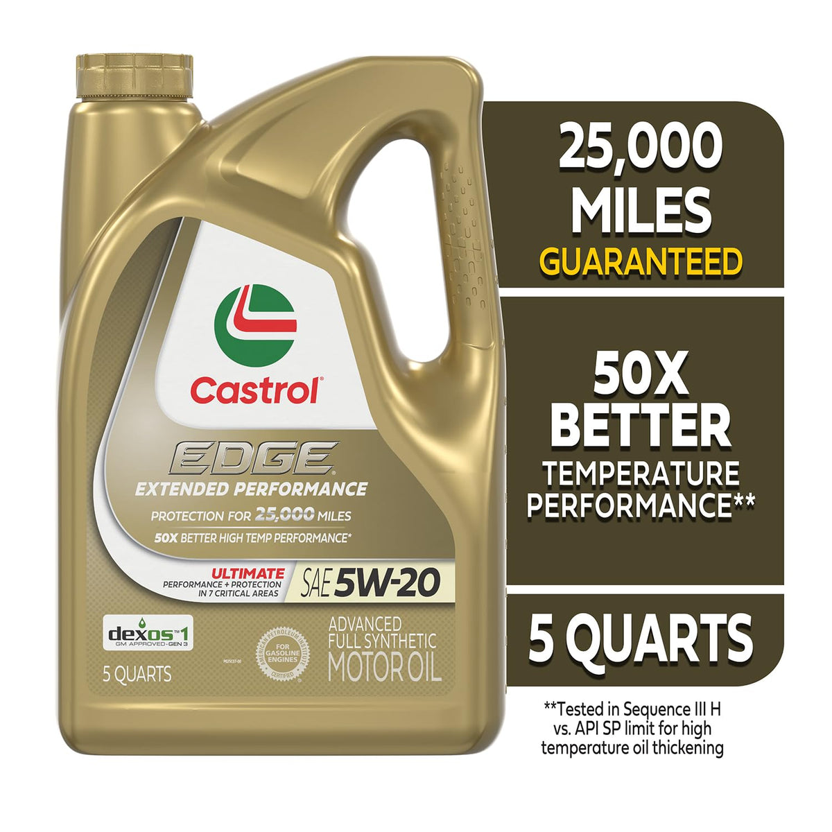5W-20 Full Synthetic Motor Oil 5 Qt E1699