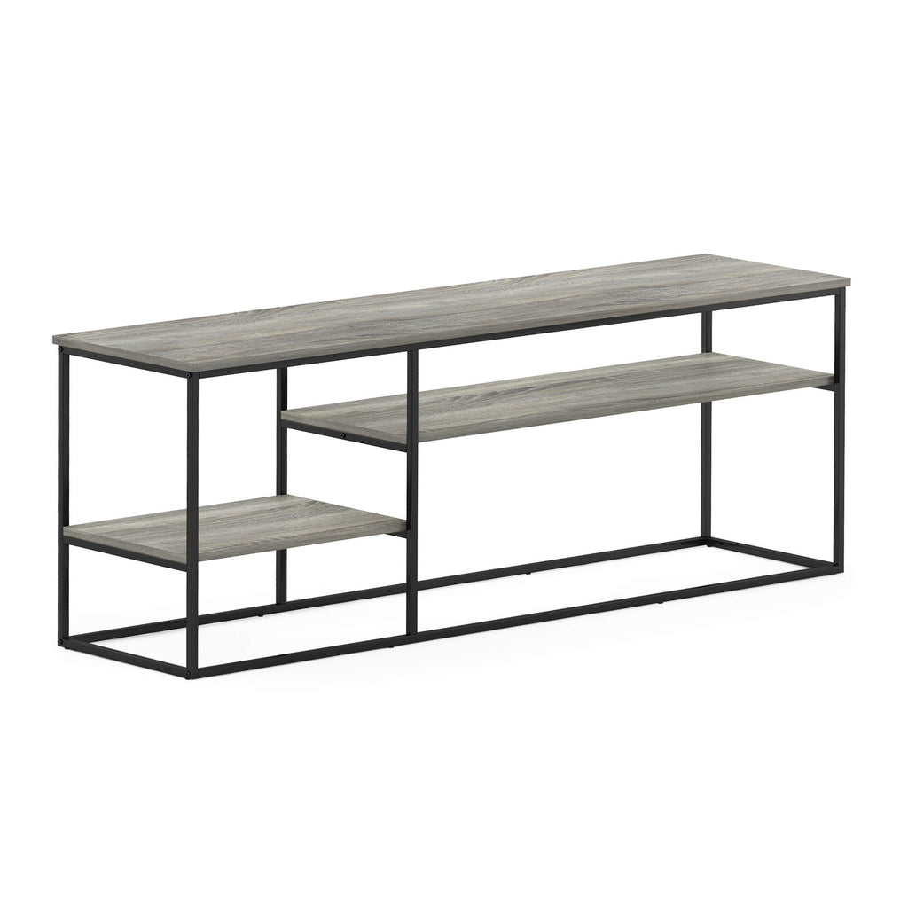 3-Tier Grey Oak TV Stand up to 65 Inch Y85791