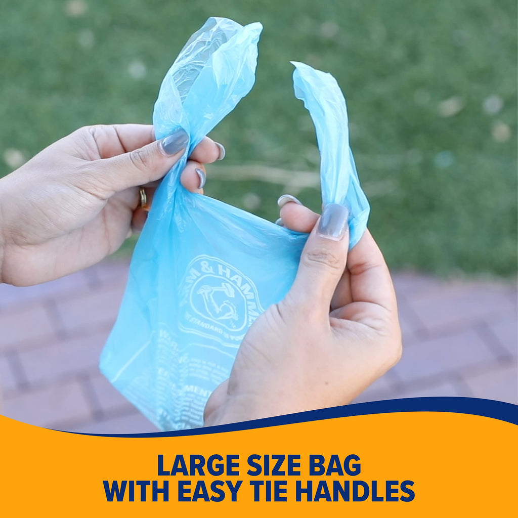 Easy-Tie Waste Bags Blue 75 Count U529626
