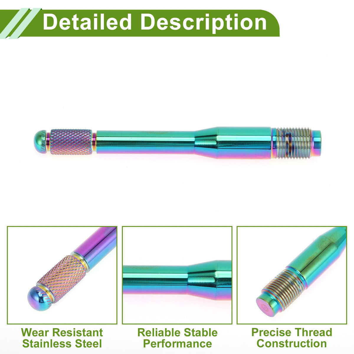 M14x1.25 120mm Wheel Alignment Pin Stainless Steel W4853