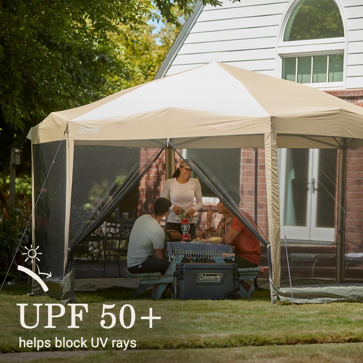 Screened Canopy Tent with Instant Setup W385