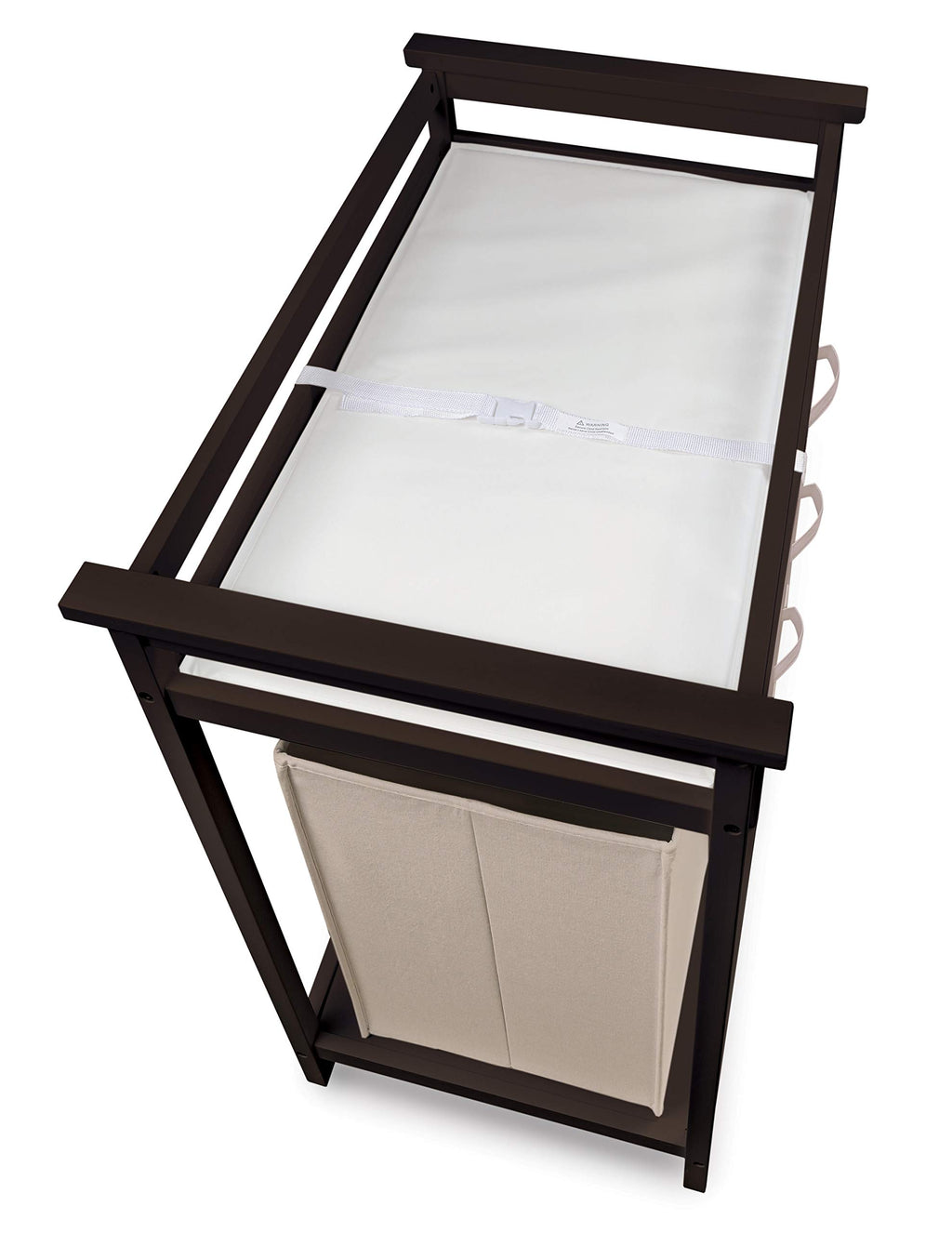 Baby Changing Table with Laundry Hamper and 3 Storage Drawers B89970