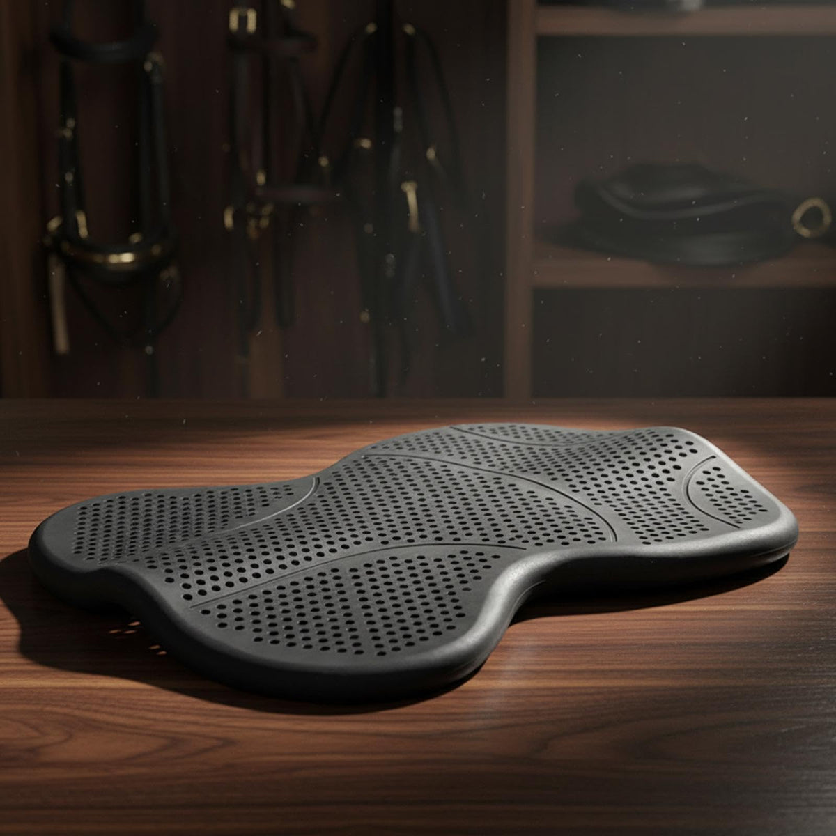 Silicone Gel Non Slip Washable Saddle Pad R408735