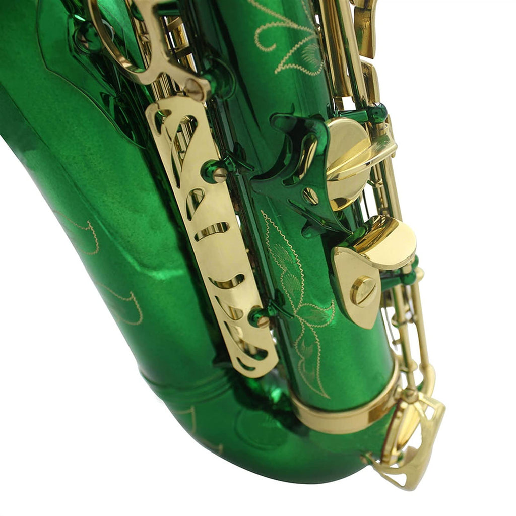 Green E-Flat Alto Saxophone L648