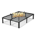 18 Inch Queen Bed Frame with Round Corners F5201